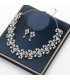 SET701 - Elegant Floral Bridal Necklace Set SET701 - Elegant Floral Bridal Necklace Set
